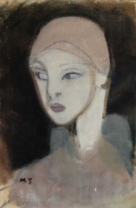 Framed Print : Girl from the Islands, 1929. Creator: Schjerfbeck, Helene (1862-1946) Framed Print : Girl from the Islands, 1929. Creator: Schjerfbeck, Helene (1862-1946)
