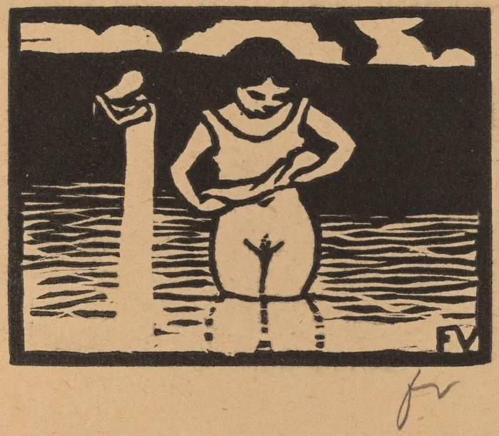 Framed Print : Girl Lifting Her Chemise (Fillette enlevant sa chemise), 1893 Framed Print : Girl Lifting Her Chemise (Fillette enlevant sa chemise), 1893