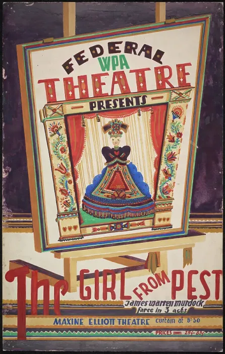 Framed Print : The Girl from Pest, New York, [1930s]. Creator: Unknown