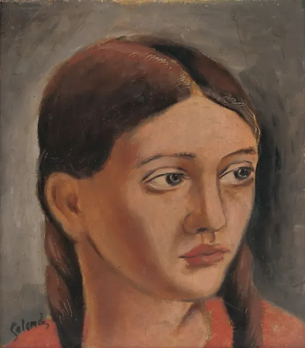 Framed Print : Girl's Head, around 1927. Creator: Mikulas Galanda. Girl's Head, around 1927. Creator: Mikulas Galanda Framed Print : Girl's Head, around 1927. Creator: Mikulas Galanda. Girl's Head, around 1927. Creator: Mikulas Galanda
