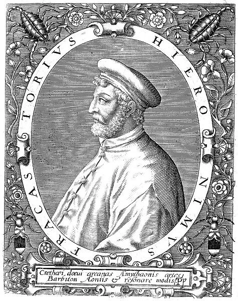 Girolamo Frascatoro, Italian physician, poet and astronomer, late 16th century. Artist: Theodor de Bry