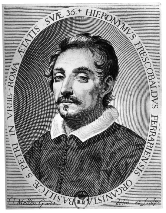 Framed Print : Girolamo Frescobaldi (1583 - 1643) was a musician from Ferrara. Artist: Claude Mellan Framed Print : Girolamo Frescobaldi (1583 - 1643) was a musician from Ferrara. Artist: Claude Mellan