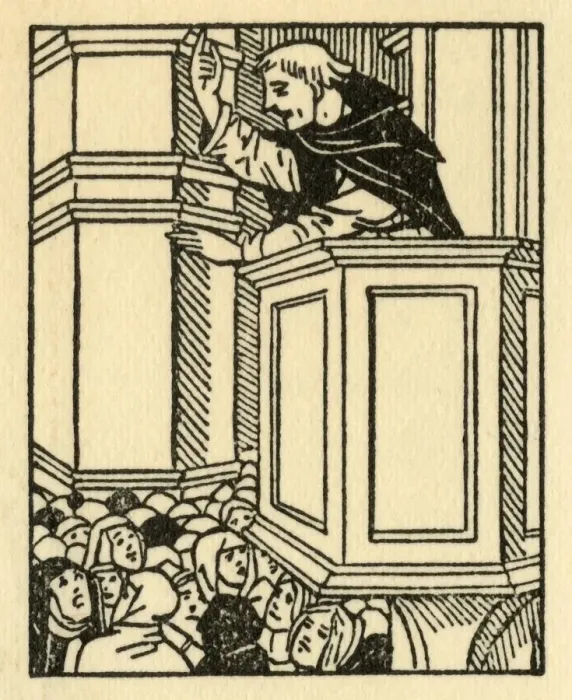 Framed Print : Girolamo Savonarola, (1933). Creator: Unknown Framed Print : Girolamo Savonarola, (1933). Creator: Unknown