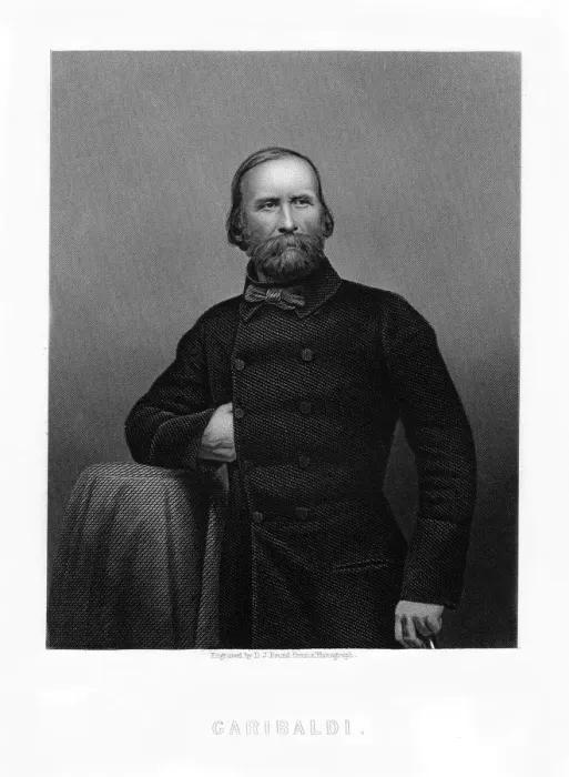 Framed Print : Giuseppe Garibaldi, Italian patriot, 19th century. Artist: DJ Pound Framed Print : Giuseppe Garibaldi, Italian patriot, 19th century. Artist: DJ Pound