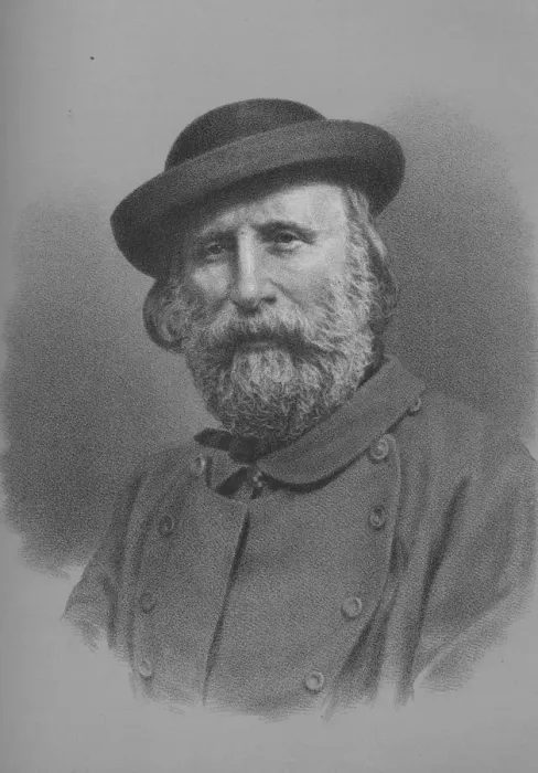 Framed Print : Giuseppe Garibaldi, Italian soldier and politician, 1860s (1936) Framed Print : Giuseppe Garibaldi, Italian soldier and politician, 1860s (1936)
