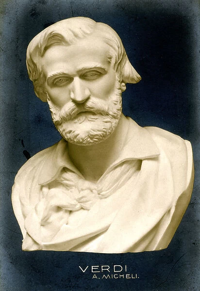 Giuseppe Verdi (1813-1901), Italian composer, 1909