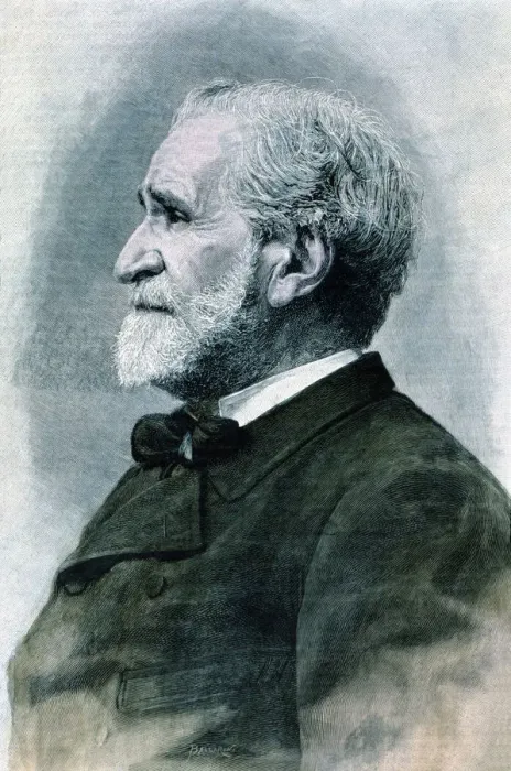 Framed Print : Giuseppe Verdi (1813-1901), Italian composer, engraving 1893 Framed Print : Giuseppe Verdi (1813-1901), Italian composer, engraving 1893