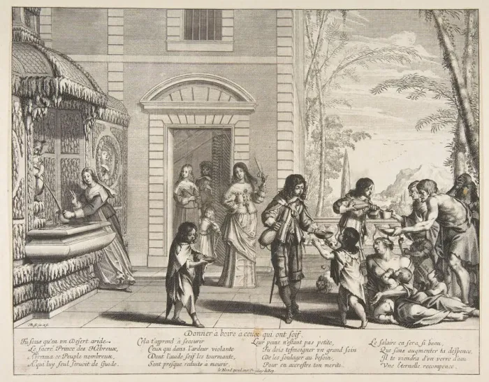Framed Print : Giving Drink to the Thirsty (Donner aboire aceux qui ont soif) Framed Print : Giving Drink to the Thirsty (Donner aboire aceux qui ont soif)