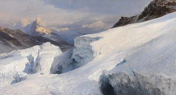 Glacier plateau, 1906. Creator: Compton, Edward Theodore (1849-1921)