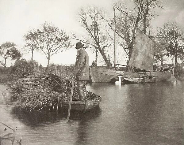 The Gladdon-Cutter's Return, 1886. Creator: Peter Henry Emerson