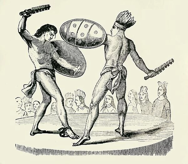 Gladiatorial Sacrifice, 1849. Creator: Unknown