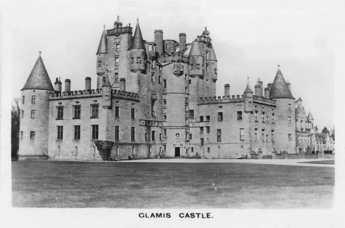 Framed Print : Glamis Castle, 1937 Framed Print : Glamis Castle, 1937