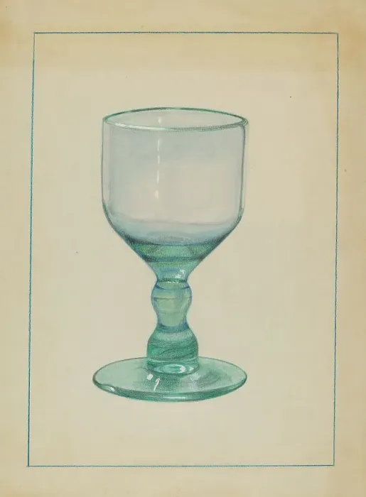 Framed Print : Glass, 1935 / 1942. Creator: S. Brodsky Framed Print : Glass, 1935 / 1942. Creator: S. Brodsky
