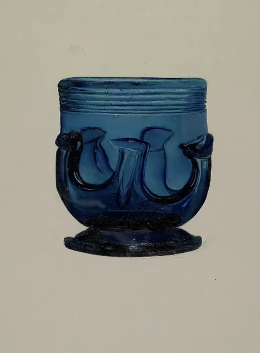Framed Print : Glass, 1935 / 1942. Creator: Vincent Burzy Framed Print : Glass, 1935 / 1942. Creator: Vincent Burzy