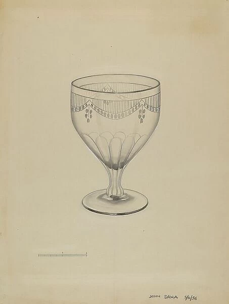 Glass, 1936. Creator: John Dana