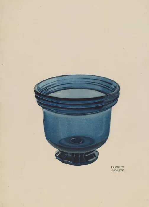 Framed Print : Glass Bowl, 1935 / 1942. Creator: Florian Rokita Framed Print : Glass Bowl, 1935 / 1942. Creator: Florian Rokita