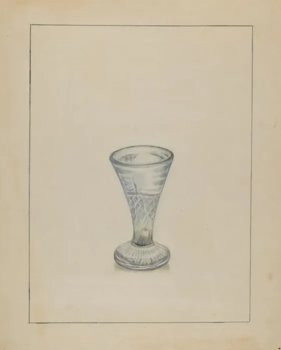 Framed Print : Glass, c. 1936. Creator: Nicholas Amantea Framed Print : Glass, c. 1936. Creator: Nicholas Amantea