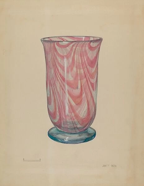 Glass, c. 1938. Creator: Janet Riza