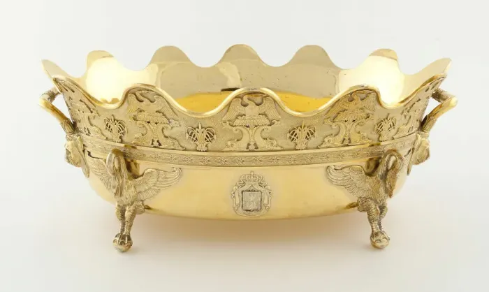 Framed Print : Glass Cooler, Paris, 1809 / 19. Creator: Martin-Guillaume Biennais Framed Print : Glass Cooler, Paris, 1809 / 19. Creator: Martin-Guillaume Biennais