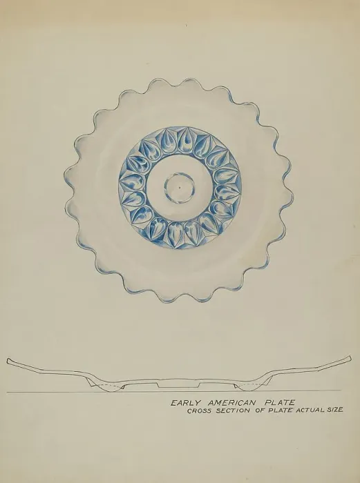 Framed Print : Glass Plate, c. 1936. Creator: Wellington Blewett Framed Print : Glass Plate, c. 1936. Creator: Wellington Blewett