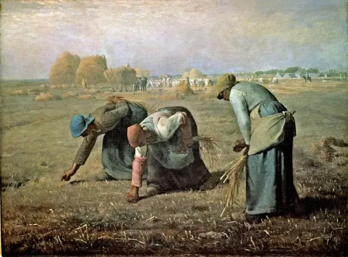 Framed Print : The Gleaner women, 1857, by Jean Francois Millet Framed Print : The Gleaner women, 1857, by Jean Francois Millet