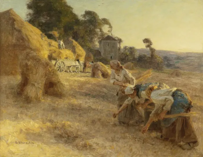 Framed Print : The Gleaners Framed Print : The Gleaners