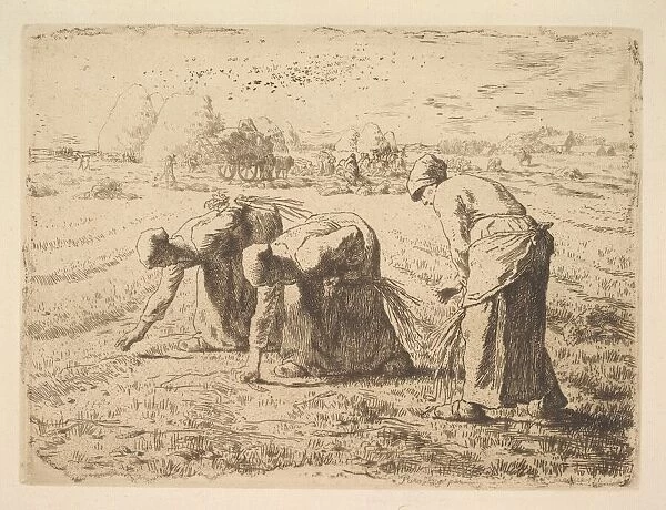 The Gleaners, 1834-75. Creator: Jean Francois Millet