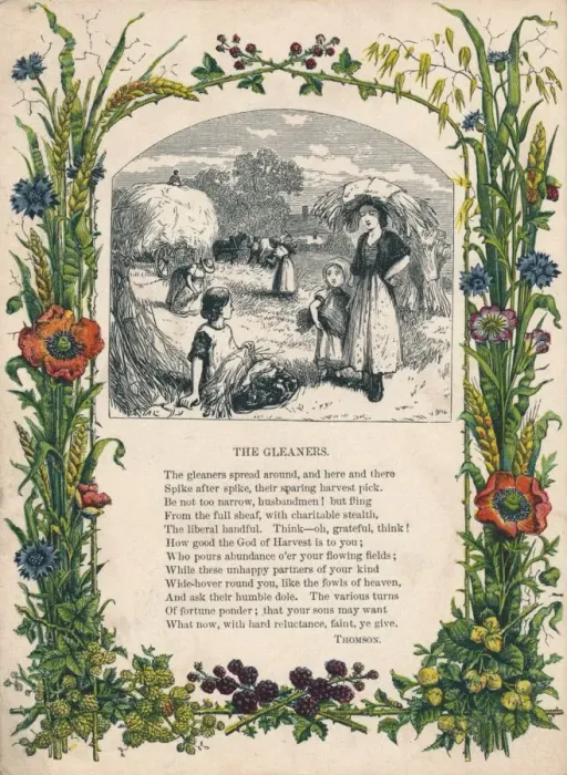Framed Print : The Gleaners by Thomson, c1900 Framed Print : The Gleaners by Thomson, c1900