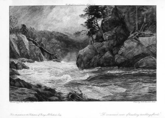 Framed Print : Glen Affaric, 1903. Artist: Robert Walker Macbeth Framed Print : Glen Affaric, 1903. Artist: Robert Walker Macbeth
