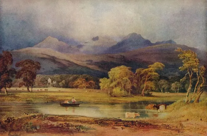 Framed Print : Glen Finlass, c1846. Artist: Anthony Vandyke Copley Fielding Framed Print : Glen Finlass, c1846. Artist: Anthony Vandyke Copley Fielding