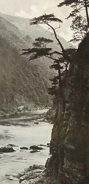 A Glen on the Katsura-Gawa, 1910. Creator: Herbert Ponting
