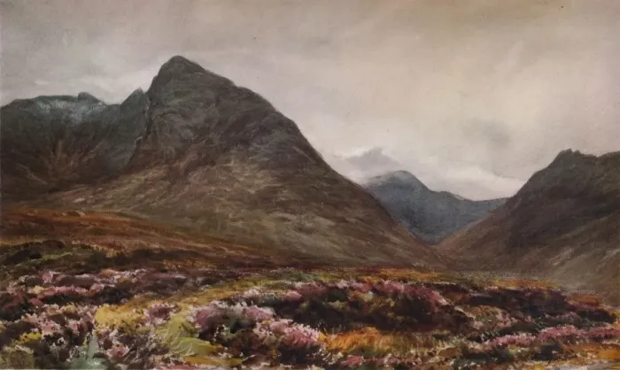 Framed Print : Glen Sannox, Arran, c1871. Artist: James Orrock Framed Print : Glen Sannox, Arran, c1871. Artist: James Orrock