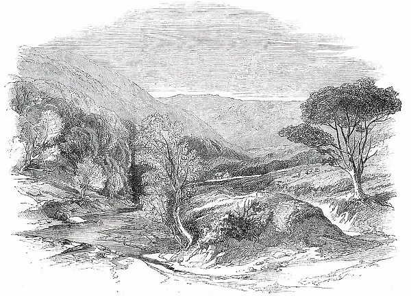 Glen Tilt, near the Marble Lodge, 1850. Creator: Unknown