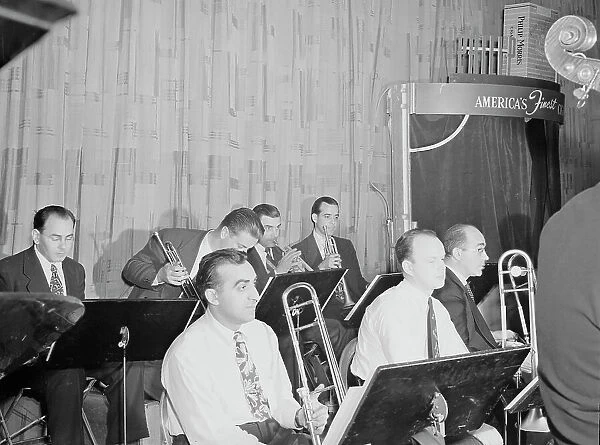 Glenn Miller Orchestra(?), New York, N.Y.(?), 1938. Creator: William Paul Gottlieb