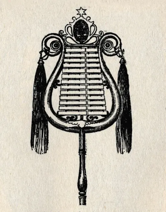 Framed Print : Glockenspiel (Chimes), 1910. Creator: Unknown Framed Print : Glockenspiel (Chimes), 1910. Creator: Unknown