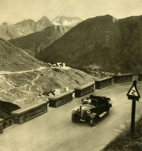 Glocknerhaus on the Grossglockner High Alpine Road, Austria, c1935. Creator: Unknown