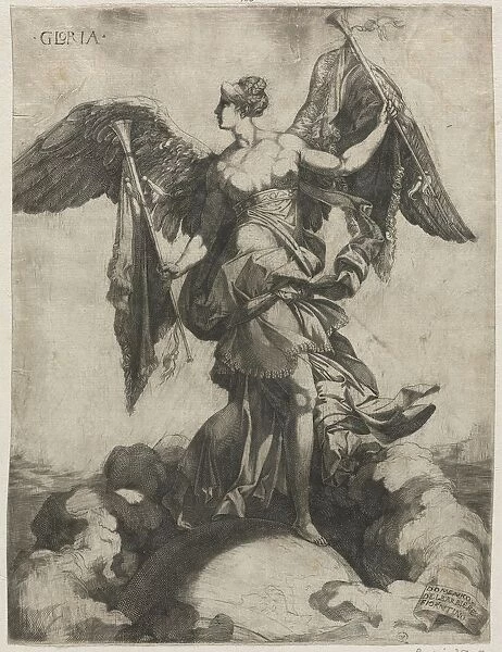 Gloria, 1535 or 1536. Creator: Domenico del Barbiere (Italian, c. 1506-c. 1571)