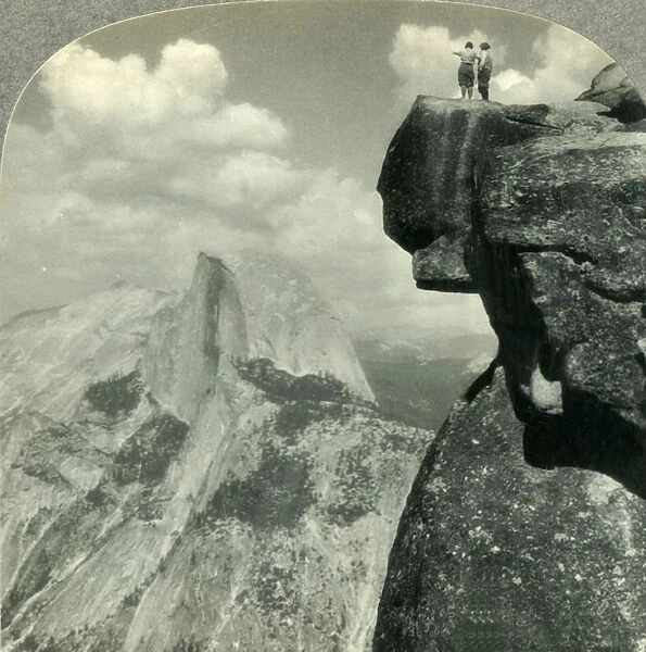 The Glorious Yosemite Valley, from Glacier Point, California, c1930s. Creator: Unknown