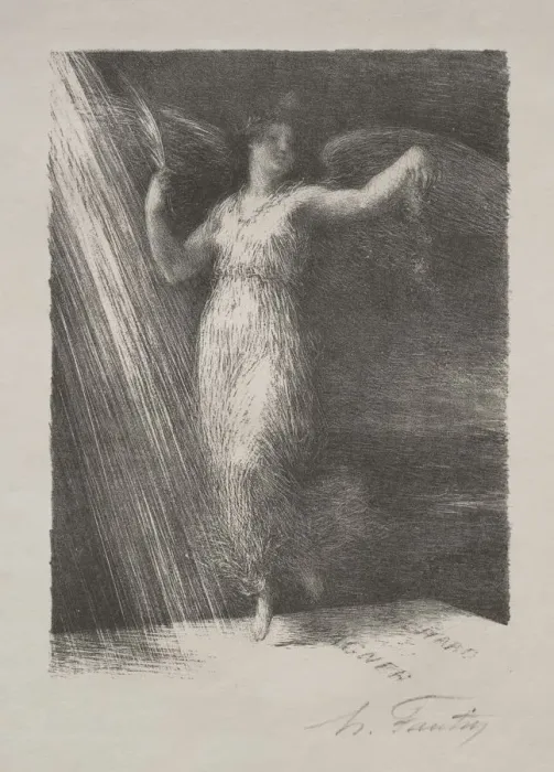 Framed Print : Glory. Creator: Henri Fantin-Latour (French, 1836-1904) Framed Print : Glory. Creator: Henri Fantin-Latour (French, 1836-1904)