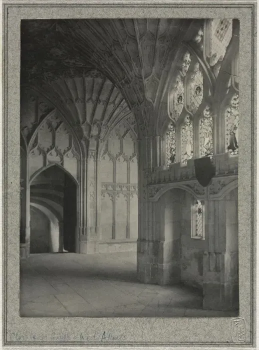 Framed Print : Gloucester Cathedral - Cloisters: South and West Alleys, c. 1900. Creator: Frederick H Framed Print : Gloucester Cathedral - Cloisters: South and West Alleys, c. 1900. Creator: Frederick H