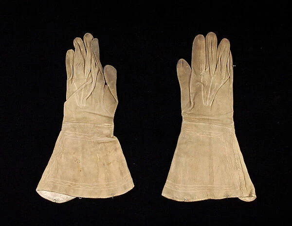 Gloves, American, 1862-64. Creator: Unknown