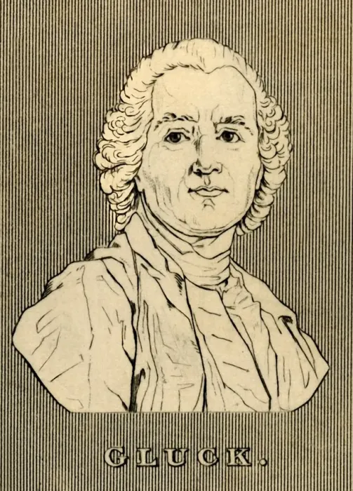 Framed Print : Gluck, (1714-1787), 1830. Creator: Unknown Framed Print : Gluck, (1714-1787), 1830. Creator: Unknown