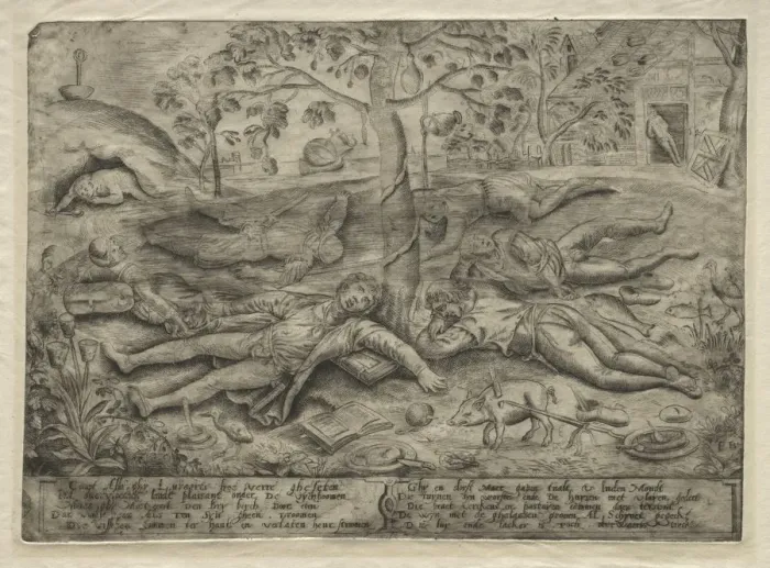 Framed Print : Gluttony (Plate). Creator: Jan Brueghel (Flemish, 1568-1625); Pieter Balten (Flemish) Framed Print : Gluttony (Plate). Creator: Jan Brueghel (Flemish, 1568-1625); Pieter Balten (Flemish)