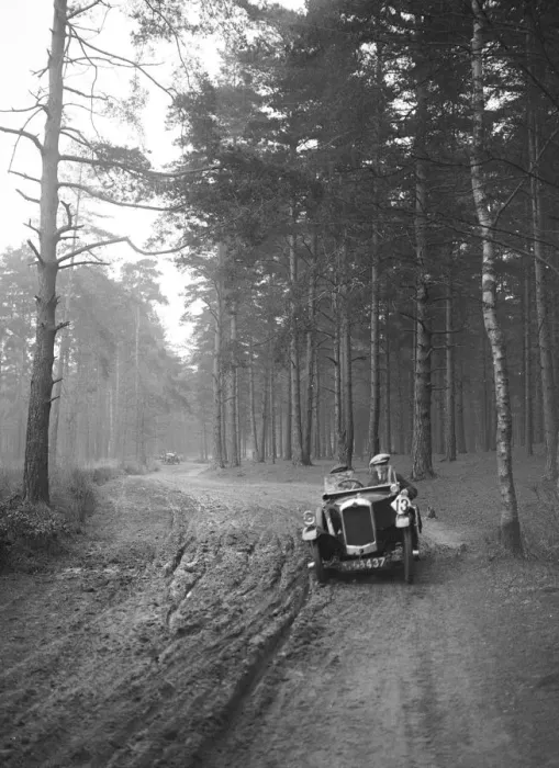 Framed Print : GN of C Finch taking part in the JCC General Efficiency Trial, Oxshott Woods, Surrey, 1923 Framed Print : GN of C Finch taking part in the JCC General Efficiency Trial, Oxshott Woods, Surrey, 1923