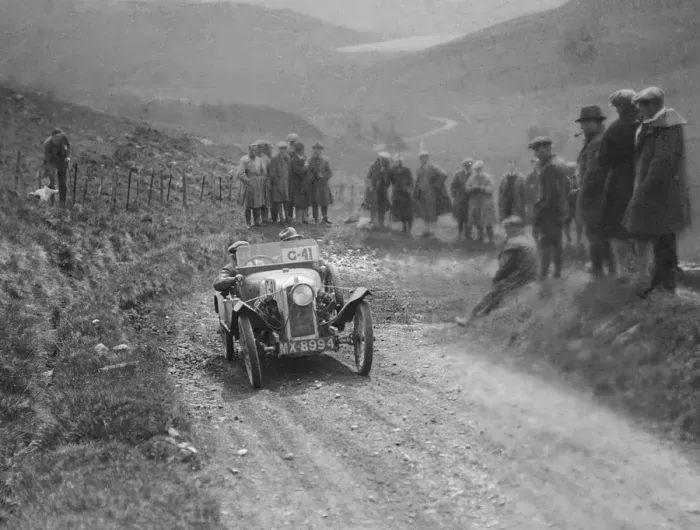 Framed Print : GN of LA Cushman competing in the Scottish Light Car Trial, 1922. Artist: Bill Brunell Framed Print : GN of LA Cushman competing in the Scottish Light Car Trial, 1922. Artist: Bill Brunell