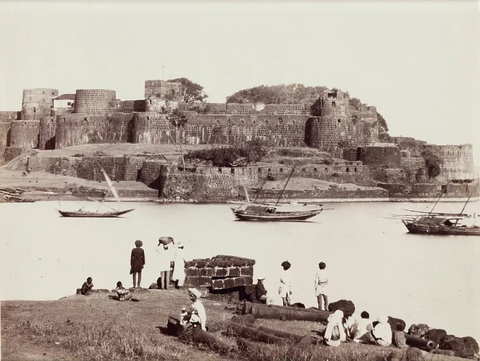 Framed Print : Goa Fort, between 1880 and 1889. Creator: Francis Frith Framed Print : Goa Fort, between 1880 and 1889. Creator: Francis Frith