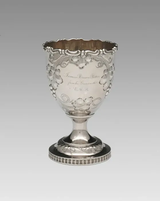 Framed Print : Goblet, 1852. Creator: William Gale & Son Framed Print : Goblet, 1852. Creator: William Gale & Son