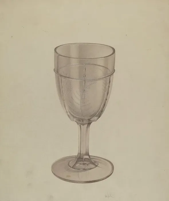 Framed Print : Goblet, c. 1939. Creator: Edward White Framed Print : Goblet, c. 1939. Creator: Edward White