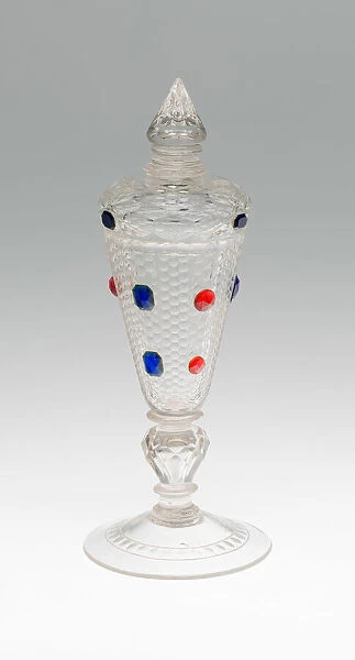 Goblet with Cover, Bohemia, c. 1710  /  20. Creator: Bohemia Glass