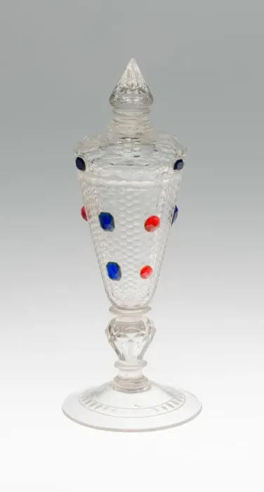 Framed Print : Goblet with Cover, Bohemia, c. 1710 / 20. Creator: Bohemia Glass Framed Print : Goblet with Cover, Bohemia, c. 1710 / 20. Creator: Bohemia Glass